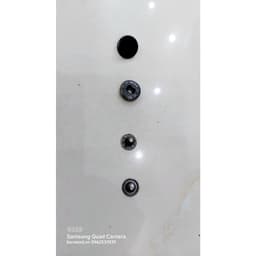 Nút bấm 4 thành phần (nút bóp, nút lò xo) Sơn đen bóng đen nhám Bằng Thau không gỉ Size 12mm,15mm 7