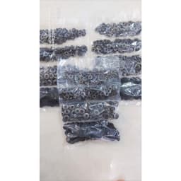 Nút bấm 4 thành phần (nút bóp, nút lò xo) Sơn đen bóng đen nhám Bằng Thau không gỉ Size 12mm,15mm 8