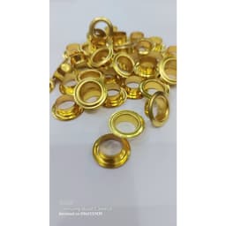 Khoen mắt cáo ore 6mm,8mm,10mm,12mm,14mm, 17mm, 20mm Có long đền Chất liệu đồng thau (dày) không bị gỉ sét Phụ liệu may 6