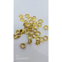 Khoen mắt cáo ore 6mm,8mm,10mm,12mm,14mm, 17mm, 20mm Có long đền Chất liệu đồng thau (dày) không bị gỉ sét Phụ liệu may 7