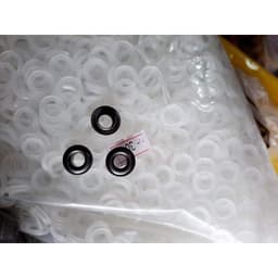 Khoen mắt cáo ore 6mm (khoen 6 ly màu khói) + long đền nhựa Khoen chuyên dùng cho quần áo xuất khẩu 3