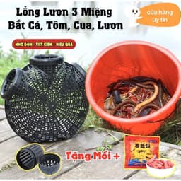 Rọ Bẫy Lươn, Tôm, Cá 8 Cửa hàng loại 1 Nhựa PP Thái Lan - Bẫy Tôm, Cua, Cá, Lươn, Trạch 6