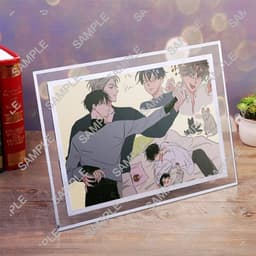 (2 size ảnh) Khung kính LOW TIDE IN THE TWILIGHT Đêm Bên Làn Nước in hình BL Boylove anime quà tặng trang trí 5