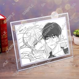 (2 size ảnh) Khung kính CHECKMATE Chiếu tướng in hình BL Boylove anime quà tặng trang trí để bàn 5