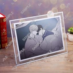 (2 size ảnh) Khung kính CHECKMATE Chiếu tướng in hình BL Boylove anime quà tặng trang trí để bàn 6