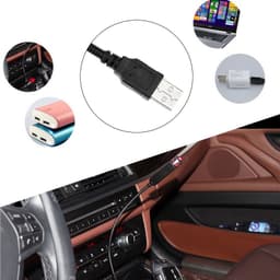 Đèn LED Combo 5 Tạo Hiệu Ứng Bầu Trời Sao Lãng Mạn Điều Chỉnh Trang Trí Xe Hơi 6