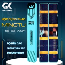 Hộp Đựng Phao Mingtu Hộp Phao Câu Đài Đa Năng Chất Liệu ABS Cao Cấp 55cm 62cm 72cm 1