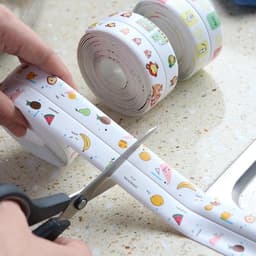 Combo 5 Cuộn Băng Keo 3,3m Dán Viền Bồn Rửa Bát/ Nhà Bếp Chống Thấm Ẩm Mốc 1