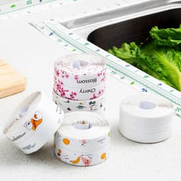 Combo 5 Cuộn Băng Keo 3,3m Dán Viền Bồn Rửa Bát/ Nhà Bếp Chống Thấm Ẩm Mốc 5