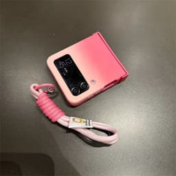 [CÓ SẴN] Nhiều màu - Ốp Z Flip 8 - Z Flip 5 - Flip7 5G màu pastel xinh xắn kèm dây vải chắc chắn + thanh bản lề 3