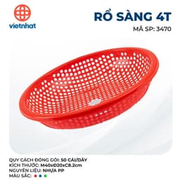 [rẻ nhất]Rổ sàng, rổ sảo, rổ cạn đủ size , ráo nước miệng.RỔ SÀNG .RỔ XÀO 35, 40, 50, 60, 70cm[mới] 5