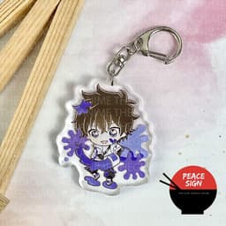 (Mua 1 tặng 1) Móc khóa DETECTIVE CONAN ver SƠN NƯỚC Thám tử lừng danh in hình anime chibi mica trong acrylic 3