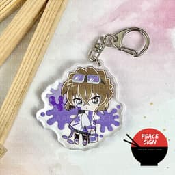 (Mua 1 tặng 1) Móc khóa DETECTIVE CONAN ver SƠN NƯỚC Thám tử lừng danh in hình anime chibi mica trong acrylic 4