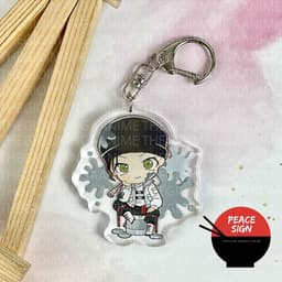 (Mua 1 tặng 1) Móc khóa DETECTIVE CONAN ver SƠN NƯỚC Thám tử lừng danh in hình anime chibi mica trong acrylic 8