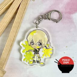 (Mua 1 tặng 1) Móc khóa DETECTIVE CONAN ver SƠN NƯỚC Thám tử lừng danh in hình anime chibi mica trong acrylic 6