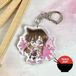 (Mua 1 tặng 1) Móc khóa DETECTIVE CONAN ver SƠN NƯỚC Thám tử lừng danh in hình anime chibi mica trong acrylic 7