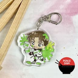 (Mua 1 tặng 1) Móc khóa DETECTIVE CONAN ver SƠN NƯỚC Thám tử lừng danh in hình anime chibi mica trong acrylic 5