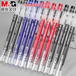 Combo 03 Chiếc Bút Gel Liền Mực M&G V3401 Ngòi 0.5mm Siêu Nhiều Mực 1