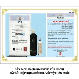 dầu gội chống rụng và kích thích mọc tóc, kiềm dầu, ngăn gàu, nấm, ngứa Michi hàng chính hãng 7