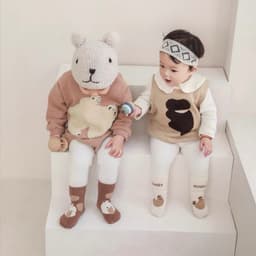 Set 5 Đôi Tất Trẻ Em Cây Thông Cotton Chống Trơn Trượt Cho Bé Trai, Bé Gái Đi Cực Xinh SS32 { T203 } 8