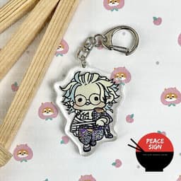 Mua 1 tặng 1 Móc khóa in hình TOKYO REVENGERS ver MẮT NHỎ Kịch trường của Takemichi anime chibi mica trong acrylic 8