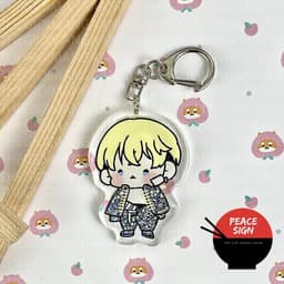 Mua 1 tặng 1 Móc khóa in hình TOKYO REVENGERS ver MẮT NHỎ Kịch trường của Takemichi anime chibi mica trong acrylic 9