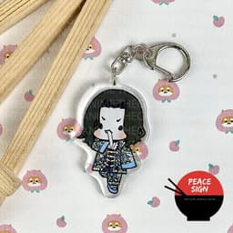 Mua 1 tặng 1 Móc khóa in hình TOKYO REVENGERS ver MẮT NHỎ Kịch trường của Takemichi anime chibi mica trong acrylic 3