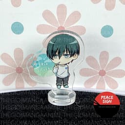 (mua 1 tặng 1) (3CM) Mô hình Standee BLUE LOCK ver VÒNG HOA - CHUẨN BỊ ĐI NGỦ mini chibi mica acrylic tượng anime 2