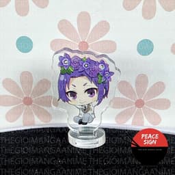 (mua 1 tặng 1) (3CM) Mô hình Standee BLUE LOCK ver VÒNG HOA - CHUẨN BỊ ĐI NGỦ mini chibi mica acrylic tượng anime 5