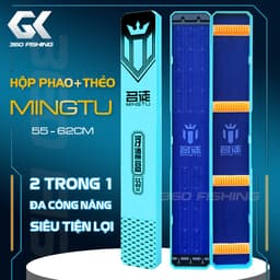 Hộp Đựng Phao Thẻo Mingtu 2 Trong 1 Hộp Đựng Phao Và Hộp Đựng Thẻo Câu Đài Đa Năng  ABS Cao Cấp 1