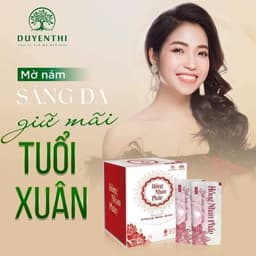 Hồng Nhan Phấn Bách Y Sâm Duyên Thị TRẮNG SÁNG DA MỜ NÁM (Mẫu hộp mới nhất) Hộp 60 gói x 3gr 9