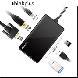 Hub  Type-c sang HDMI, VGA,  USB 3.0  Lenovo thinkplus 3