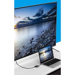 Hub  Type-c sang HDMI, VGA,  USB 3.0  Lenovo thinkplus 6