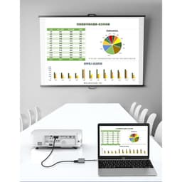 Hub  Type-c sang HDMI, VGA,  USB 3.0  Lenovo thinkplus 8