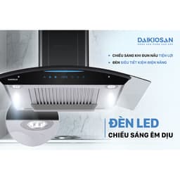 Máy hút mùi bếp Daikiosan DKH-00001 loại âm tủ lưu lượng 750 m3h chính hãng 4