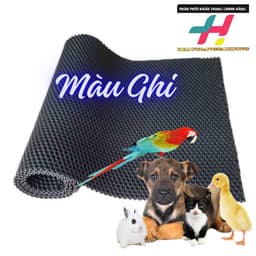 (LOẠI DẦY) Tấm Lót Sàn Chuồng 80cm x 60cm Cao Su Cao Cấp Dễ Vệ Sinh Cho Chó Mèo Dog & Cat - Bảo hành 12 tháng 8