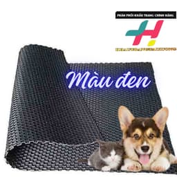 (LOẠI DẦY) Tấm Lót Sàn Chuồng 80cm x 60cm Cao Su Cao Cấp Dễ Vệ Sinh Cho Chó Mèo Dog & Cat - Bảo hành 12 tháng 9
