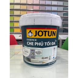 5L - Sơn phủ nội thất, sơn tường trong nhà Jotun Essence Che phủ tối đa Bóng 1
