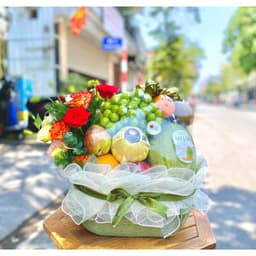 10C Màng co size 50*50  bọc giỏ hoa quả, giỏ quà tết hàng ép vòm đẹp hàng loại 1 4