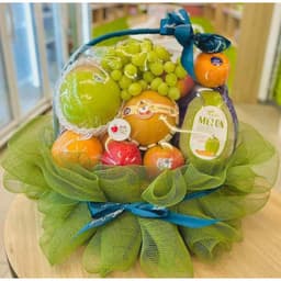 10C Màng co size 60*60  bọc giỏ hoa quả, giỏ quà tết hàng ép vòm đẹp hàng loại 1 6