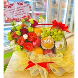 10C Màng co size 60*70  bọc giỏ hoa quả, giỏ quà tết hàng ép vòm đẹp hàng loại 1 1