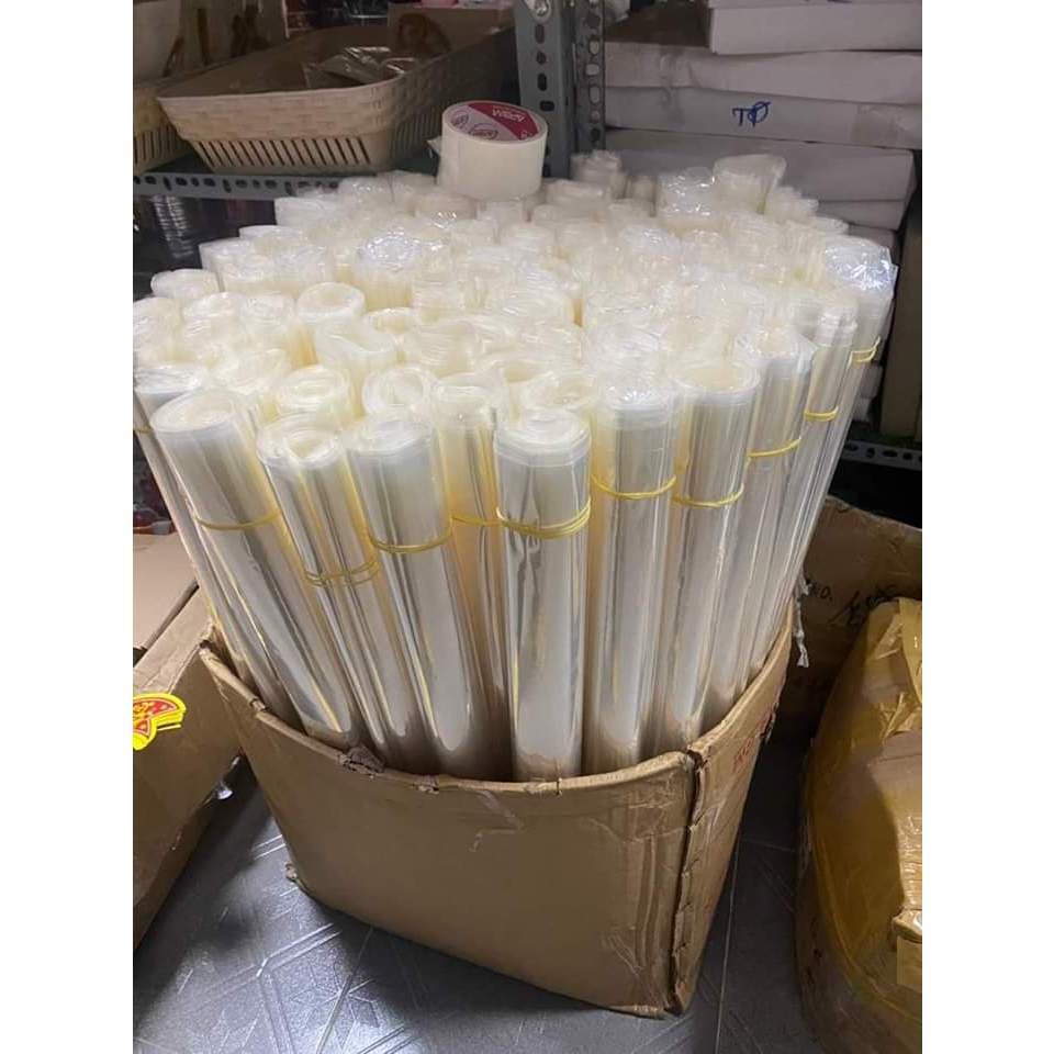 10C Màng co size 70*60  bọc giỏ hoa quả, giỏ quà tết hàng ép vòm đẹp hàng loại 1