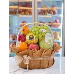 10C Màng co size 70*70  bọc giỏ hoa quả, giỏ quà tết hàng ép vòm đẹp hàng loại 1 3