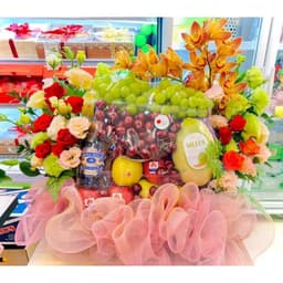 100 màng co 70×80 bọc giỏ quà tết lớn 6