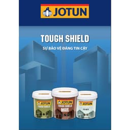 5L - Sơn phủ ngoại thất, sơn tường ngoài nhà Jotun Tough Shield ( Sơn Mờ) 3