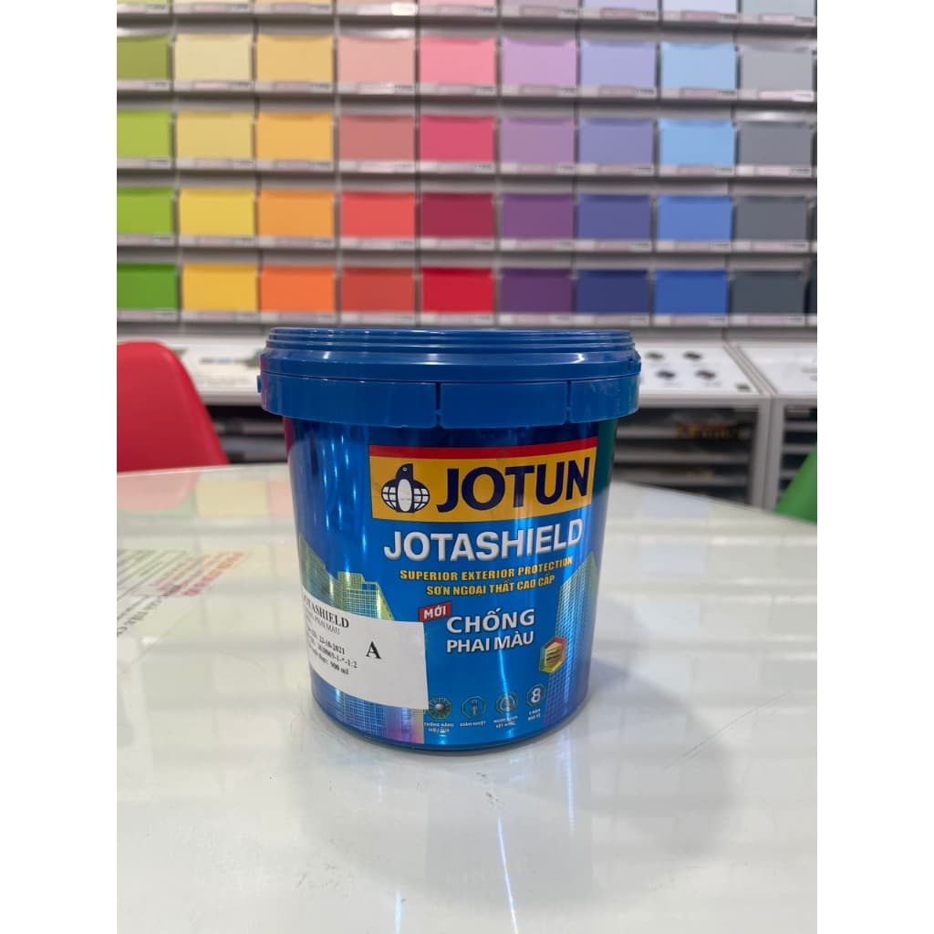 1L - Sơn phủ ngoại thất cao cấp Jotun Jotashield Chống phai mầu