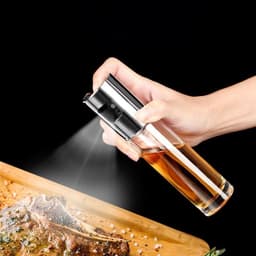 Bình xịt dầu ăn thủy tinh phun sương 100ml, nhỏ gọn tiện lợi tiết kiệm không gian bếp 3