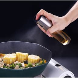 Bình xịt dầu ăn thủy tinh phun sương 100ml, nhỏ gọn tiện lợi tiết kiệm không gian bếp 4