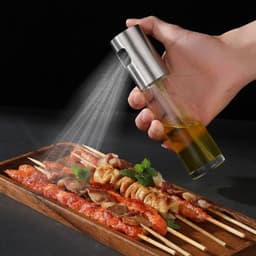 Bình xịt dầu ăn thủy tinh phun sương 100ml, nhỏ gọn tiện lợi tiết kiệm không gian bếp 1