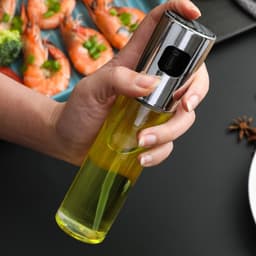Bình xịt dầu ăn thủy tinh phun sương 100ml, nhỏ gọn tiện lợi tiết kiệm không gian bếp 6